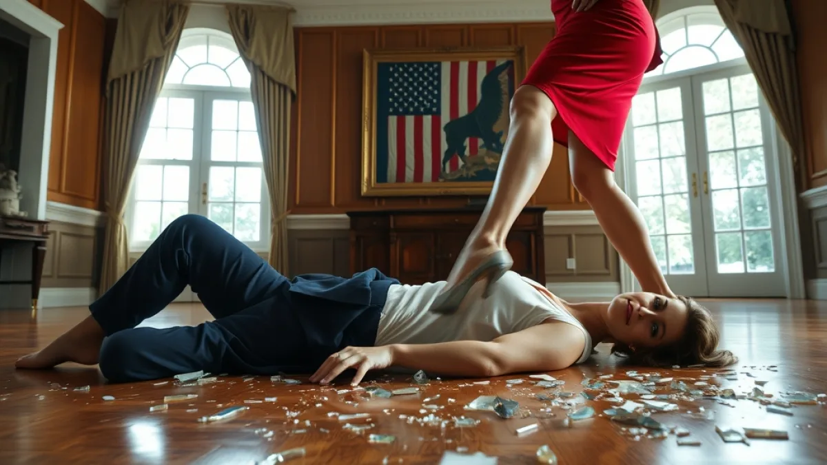 He Caught Her Stamping On His Injured Sister On Oak