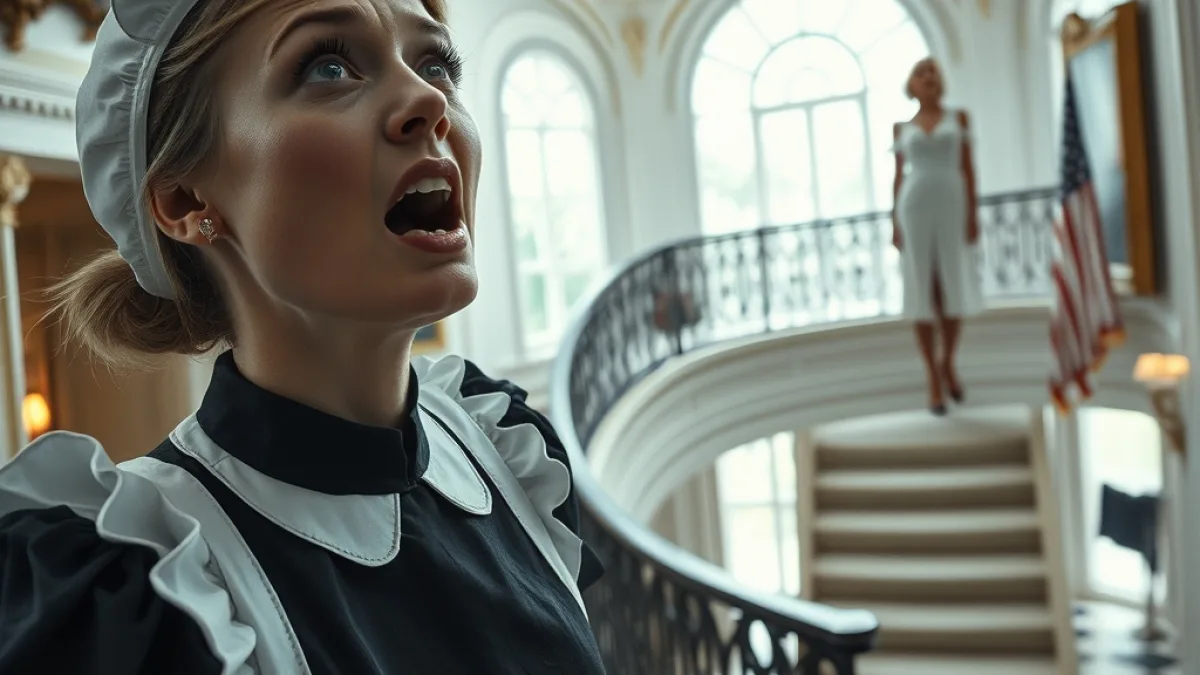 The Maid Discovered A Hidden Will Inside The Grand Mansion