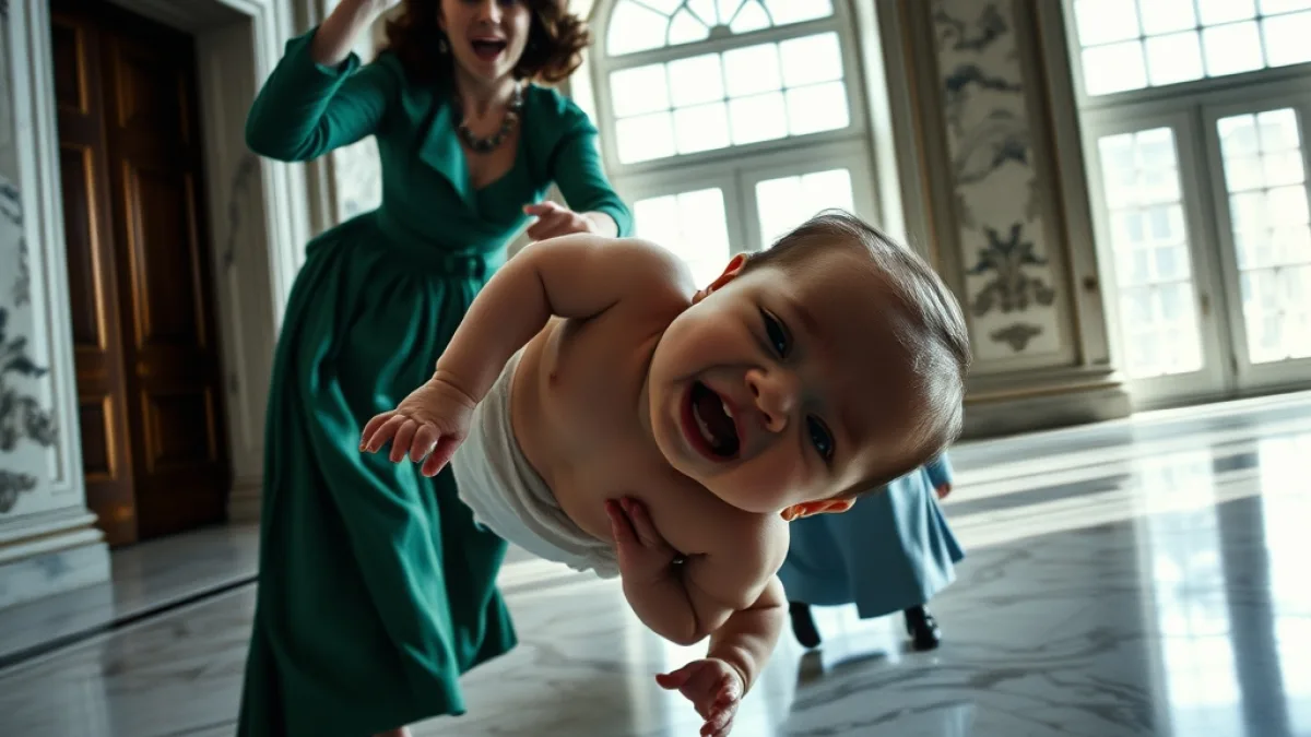 A Cruel Heiress Dropped Her Baby Until A Brave Maid Stepped In - Viral Story