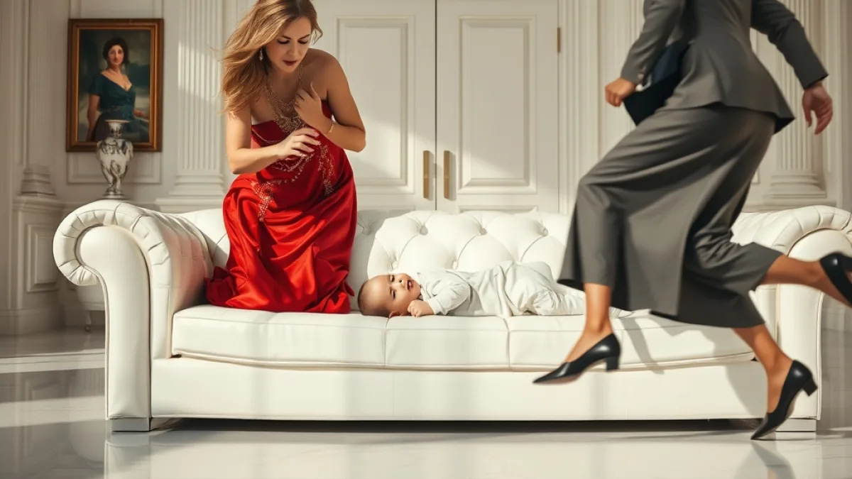 The Maid Saved The Heir From His Cruel Stepmother - Viral Story