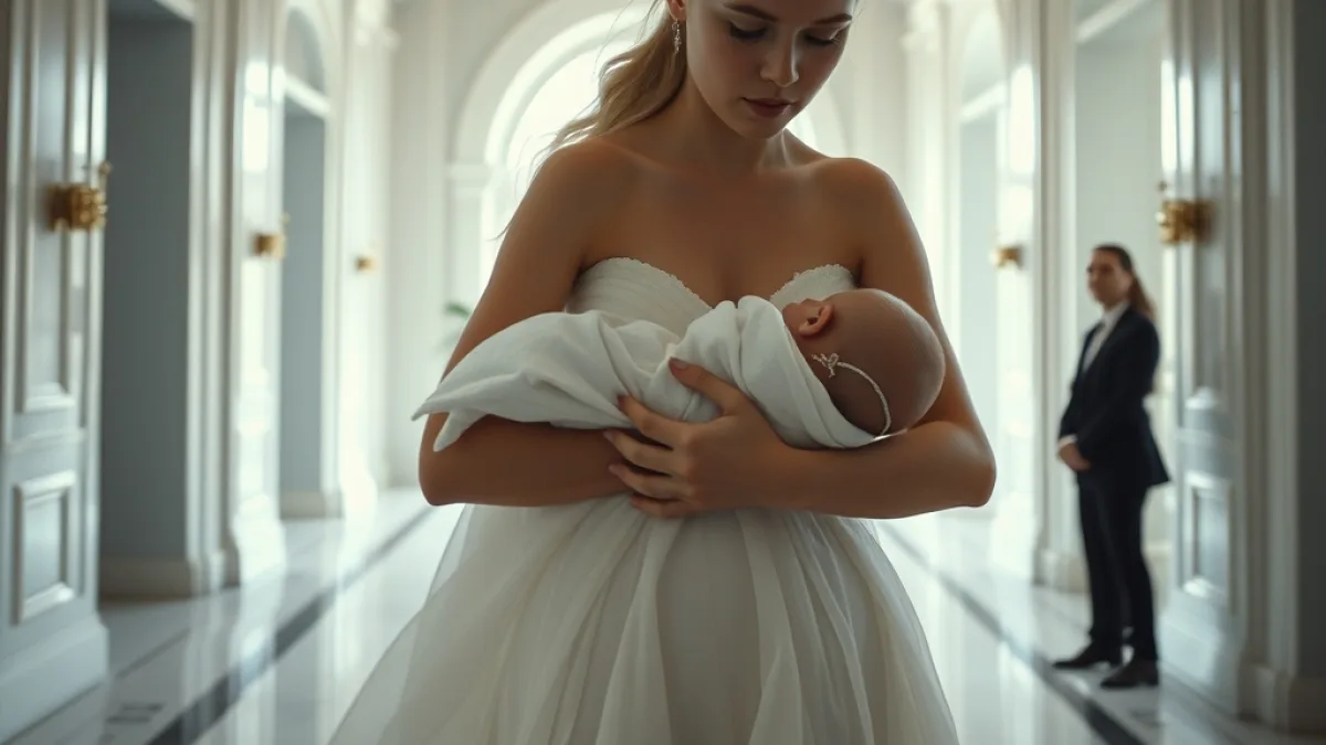 A Gatecrasher Holding A Newborn Stopped Her Exes Dream Wedding - Viral Story