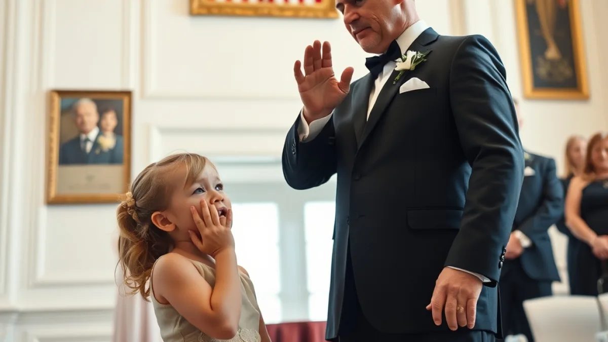 A Father Stopped The Wedding When His Daughter Cried Out - Viral Story