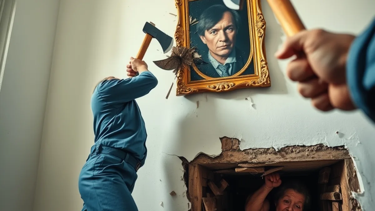A Housemaid Discovers The Horrifying Secret Behind The Wall - Viral Story