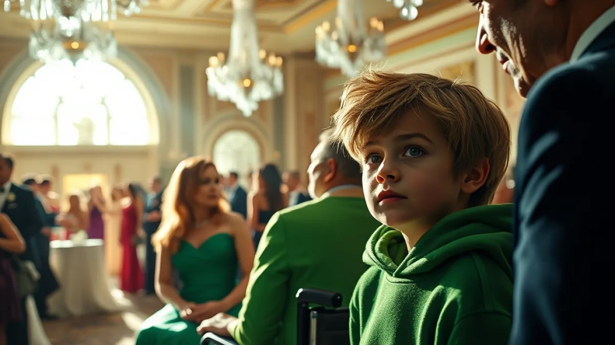 A Boy Interrupted A Ballroom Event To Claim His Mother - Viral Story