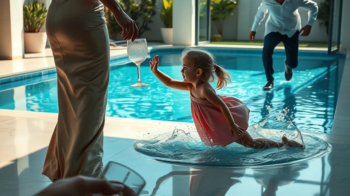 The Stepmonster Thought Nobody Saw Her At The Pool