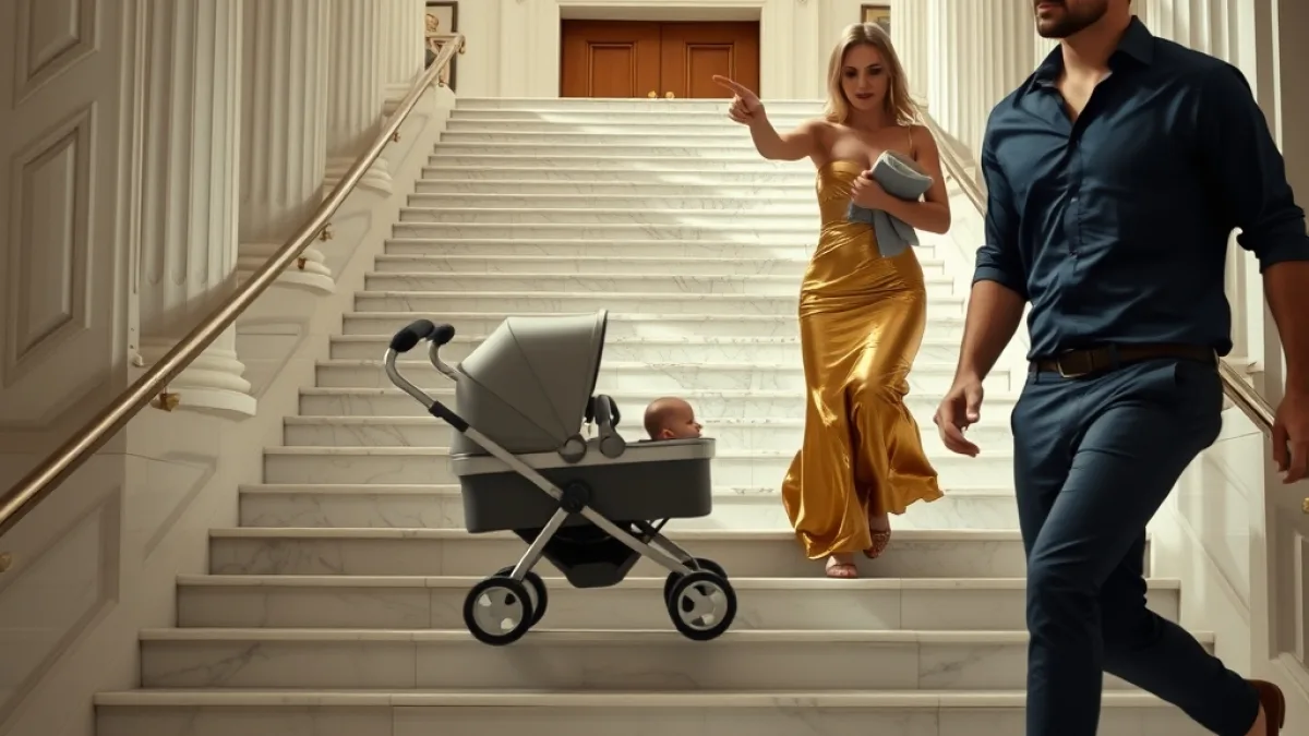 The Rich Gold Dress Liar and the Brave House Maid