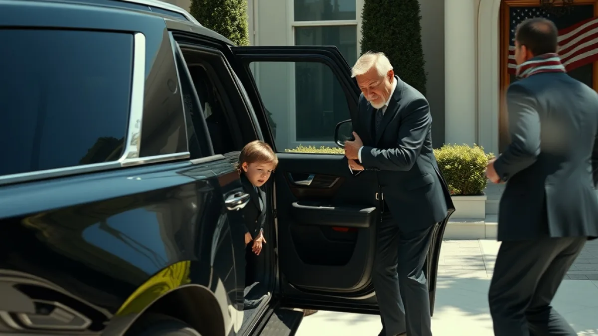 A Father Discovers His Children Locked Inside a Luxury SUV