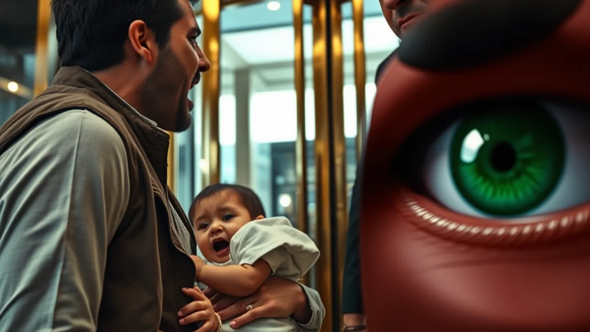 A CEO Protections His Hidden Family From An Angry Manager