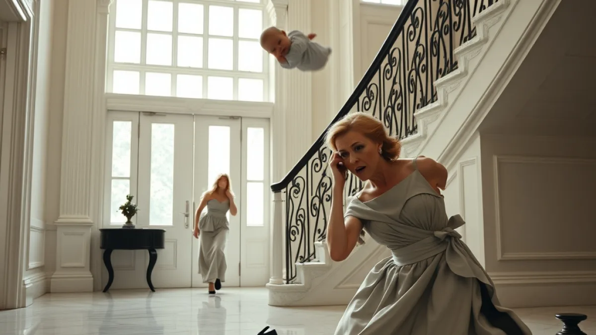 The Maid Caught the Dropped Baby and Uncovered Everything