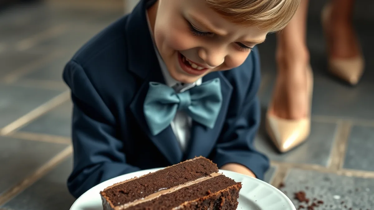 A Cruel Stepmother Tried To Ruin A Boy's Cake