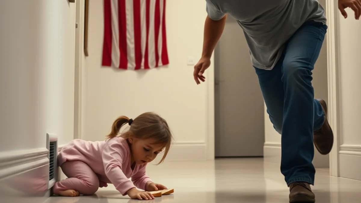 A Father Finds His Missing Boy Inside The Living Room Wall