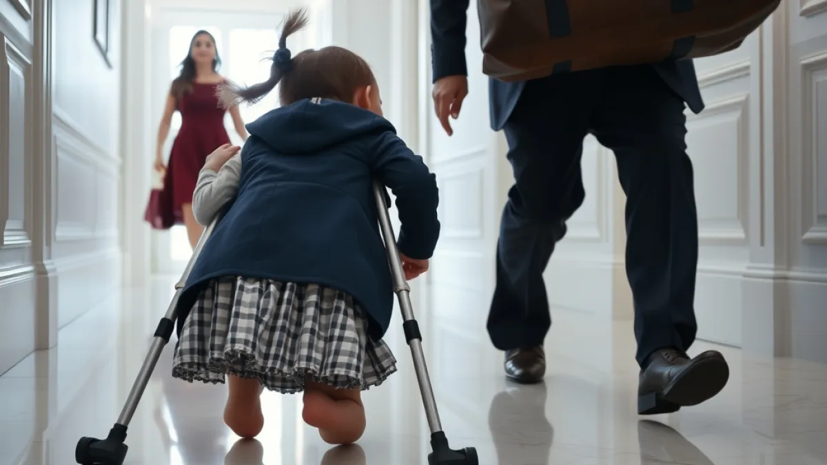 A Father Finds His Missing Daughter In A Strange Mansion