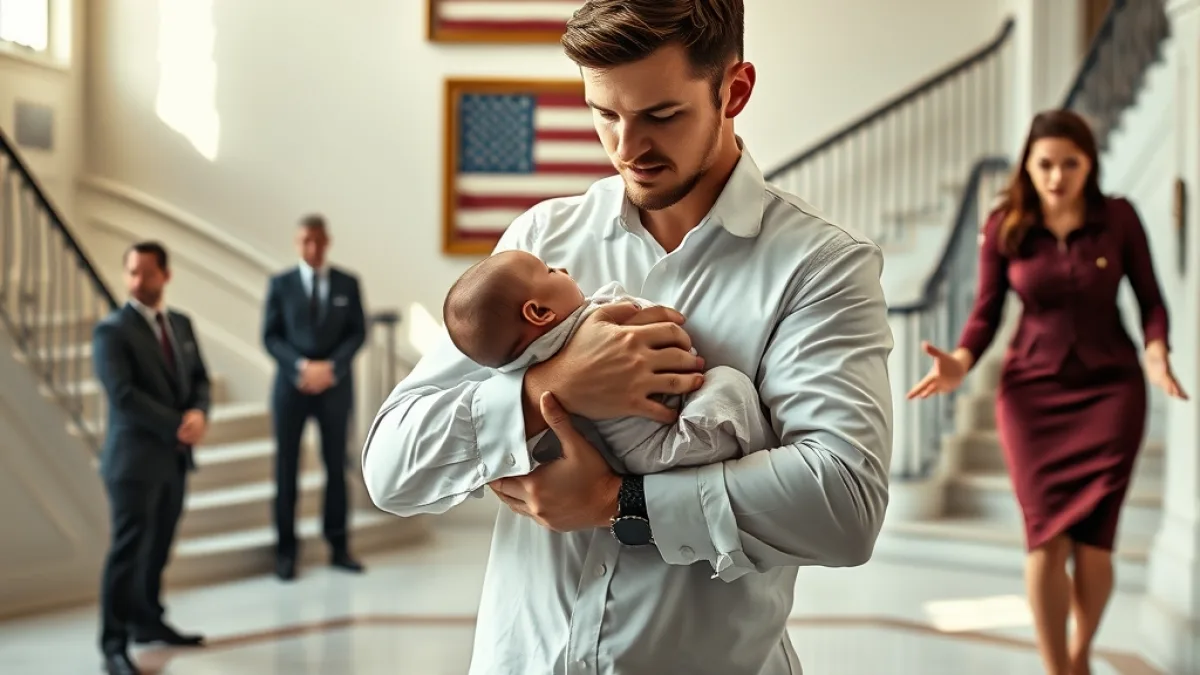 The Maid Handed Him The Baby And Revealed The Truth