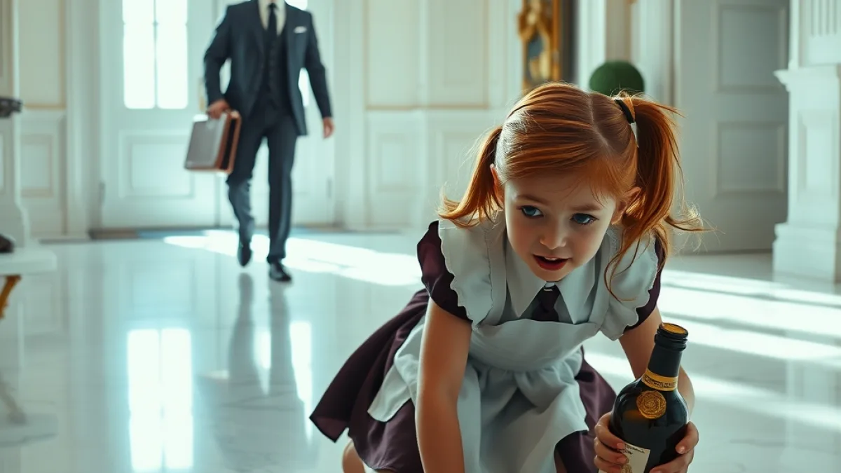He Returned Home Early And Found His Daughter Forced To Clean