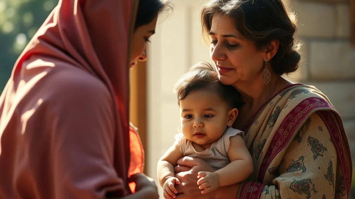 Her Stepmother Dropped Her Child Until Her Father Arrived - Viral Story