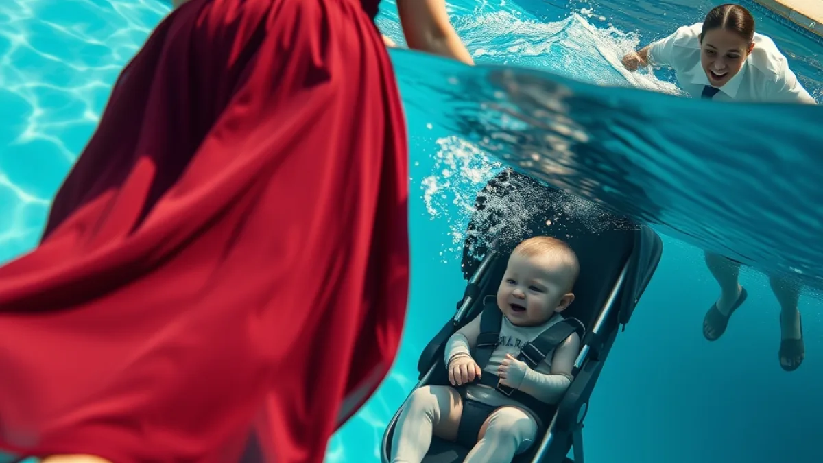 A Nanny Saved A Baby From A Swimming Pool Mansion