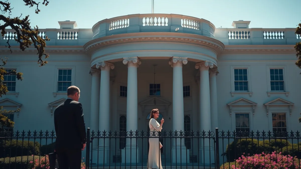 When A Mother Dropped Her Baby Inside The White House