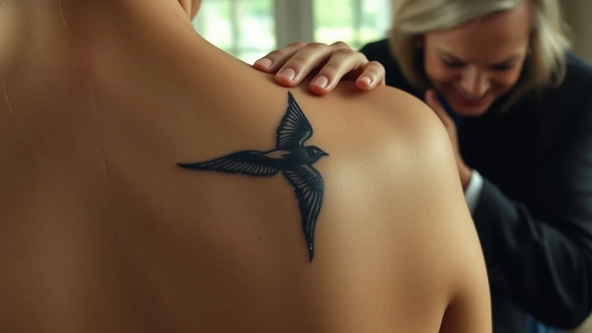 The Secret Swallow Tattoo That Exposed My Wealthy Stepmother - Viral Story