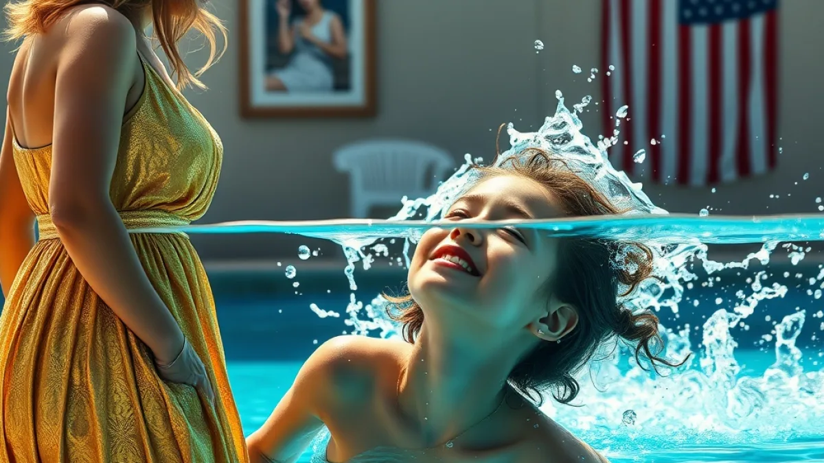 A Cruel Stepmother Pushed My Daughter Into The Pool - Viral Story