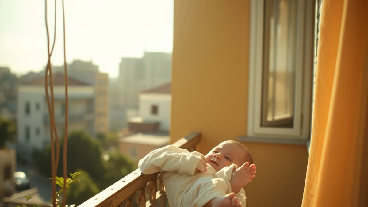 The Baby She Dropped From The Balcony - Viral Story