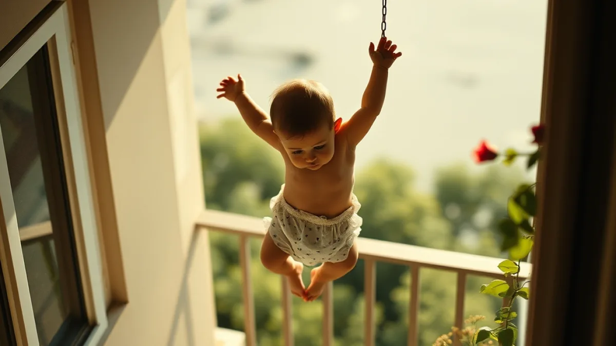 The Baby She Dangled Over The Balcony - Viral Story