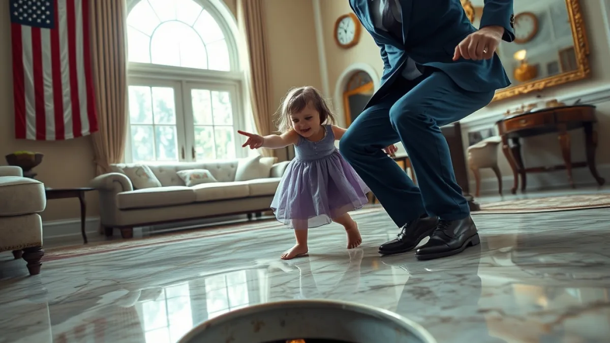 A Father Finds a Hidden Room Beneath His Family Home