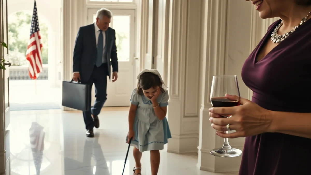 The Wealthy Businessman Returned Early To A Shocking Family Secret