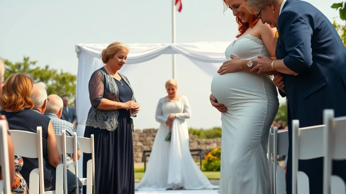 A Texas Groom Watches His Mother Destroy His Pregnant Bride