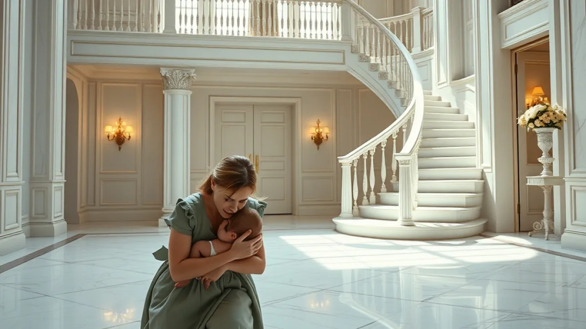 The Maid Saved His Son Before His Wife Could Act