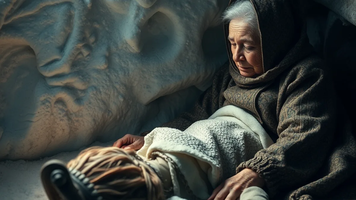 A Weeping Grandmother Uncovered Her Declared Dead Granddaughter In A Frozen Cellar - Viral Story