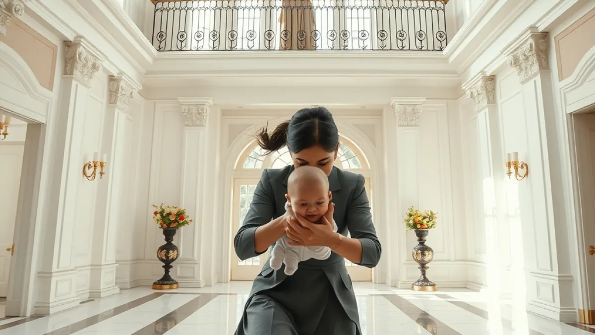 The Maid Uncovered a Dark Secret Inside the Mansion - Viral Story