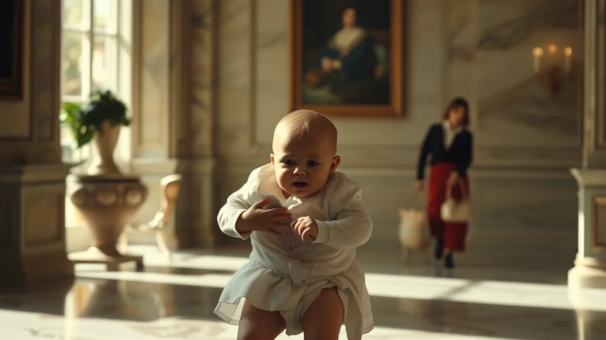 Her Nanny Caught The Rich Wife Dragging The Crying Baby Across Marble - Viral Story