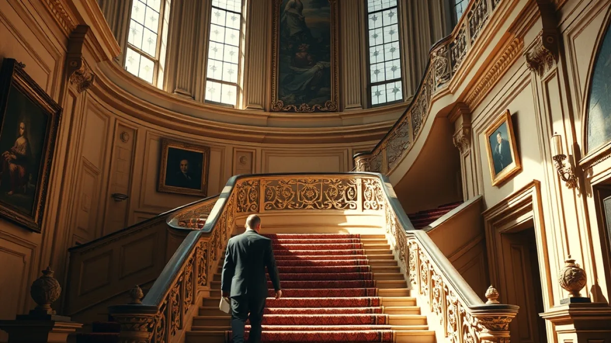 The Grand Staircase Betrayal That Shocked A Wealthy Family