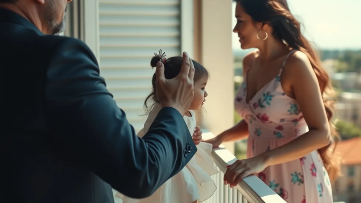 He Caught His New Wife Throwing His Daughter Off The Balcony - Viral Story