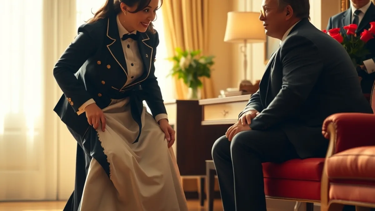 The Maid Caught the Billionaire's Daughter Before She Hit the Floor - Viral Story