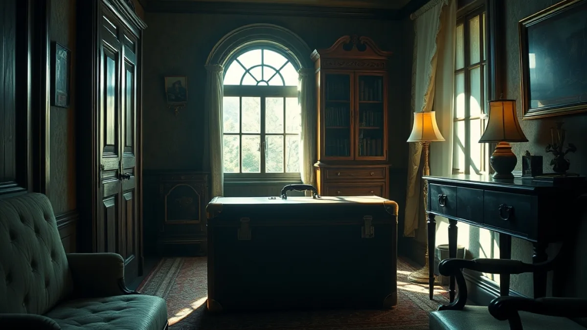 The Suitcase Hidden Inside Our Mansion