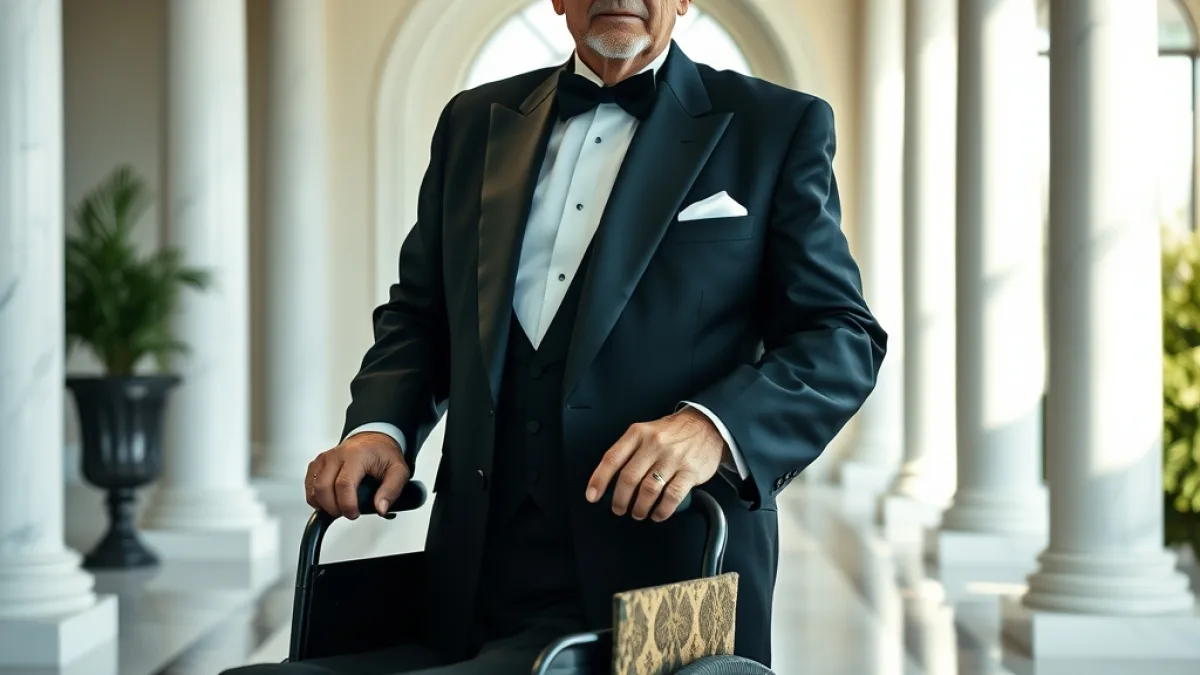 A Wealthy Texas Tycoon Stuns Guests By Walking Again - Viral Story
