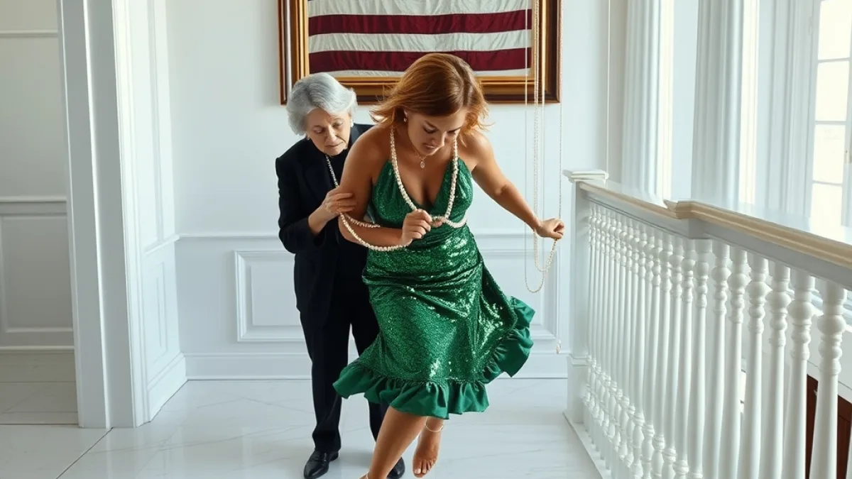 When Her Stepmother Pushed Her Down The Dallas Stairs - Viral Story