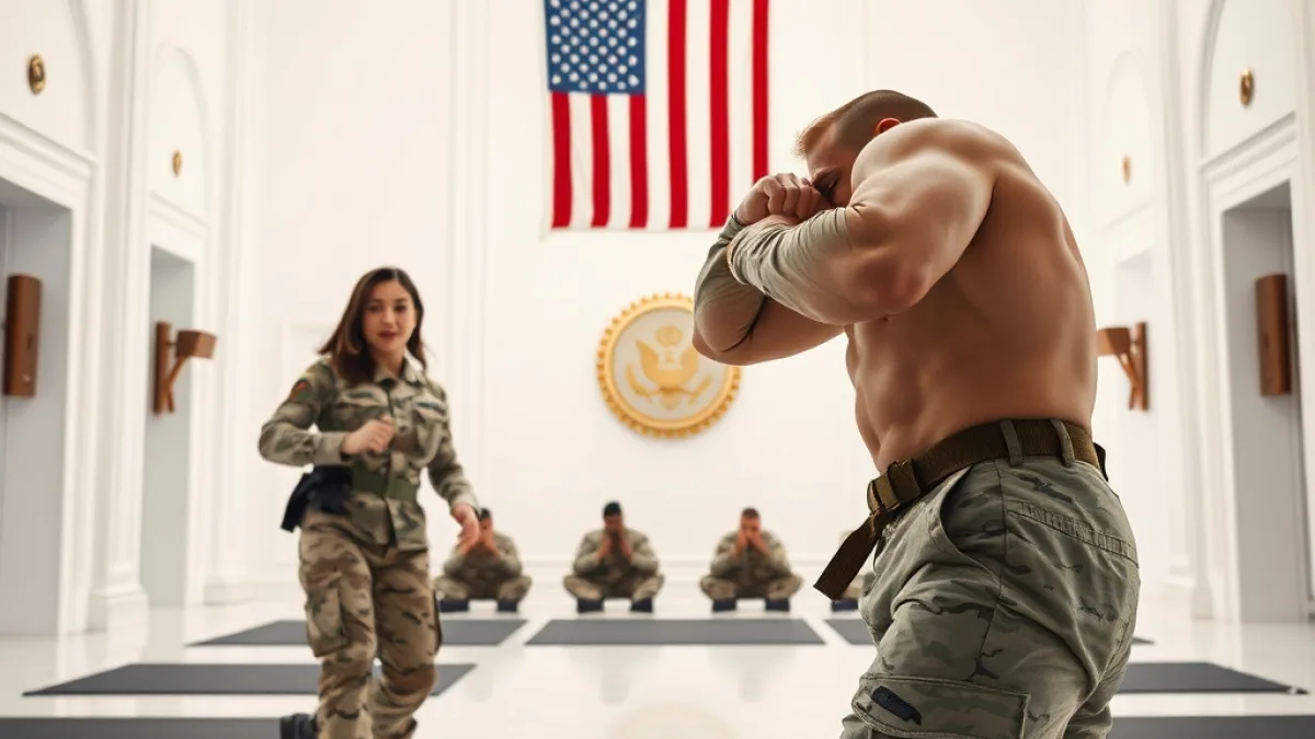 A Rookie Female Soldier Shocked The Entire Military Unit Today