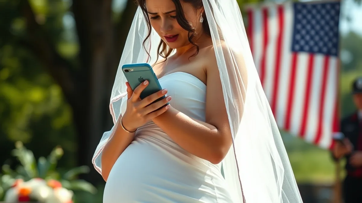 She Stood In Her Ruined Wedding Dress Calling Her Father - Viral Story