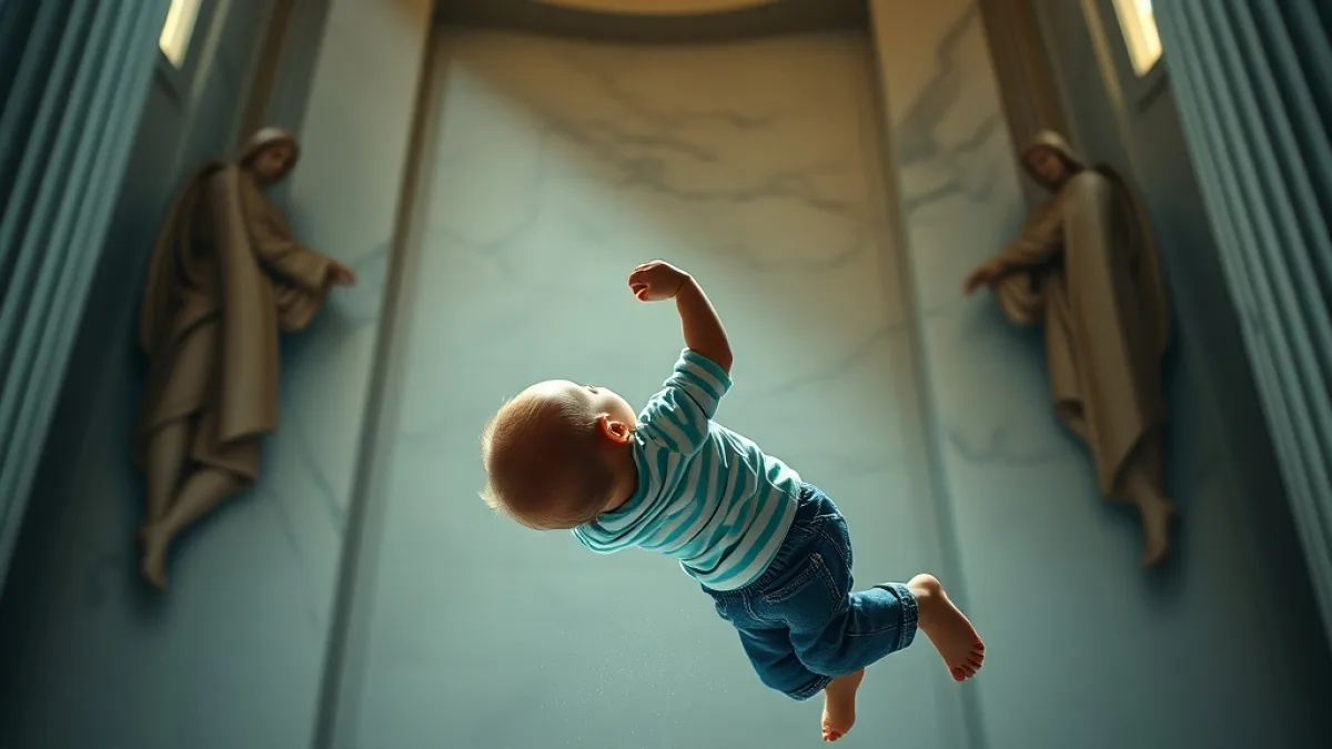 He Stopped His Wife From Dropping His Son On Marble - Viral Story