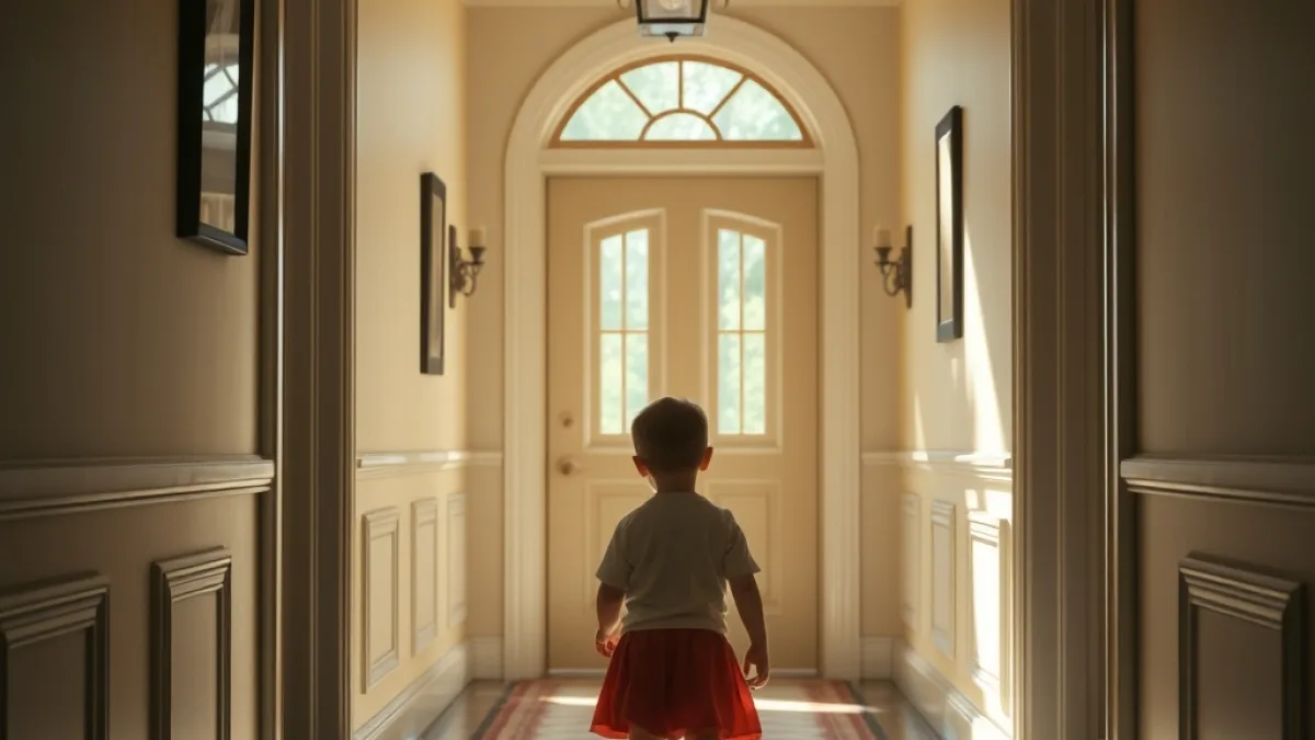The Secret Child Hidden Behind Our Luxury Estate Hallway