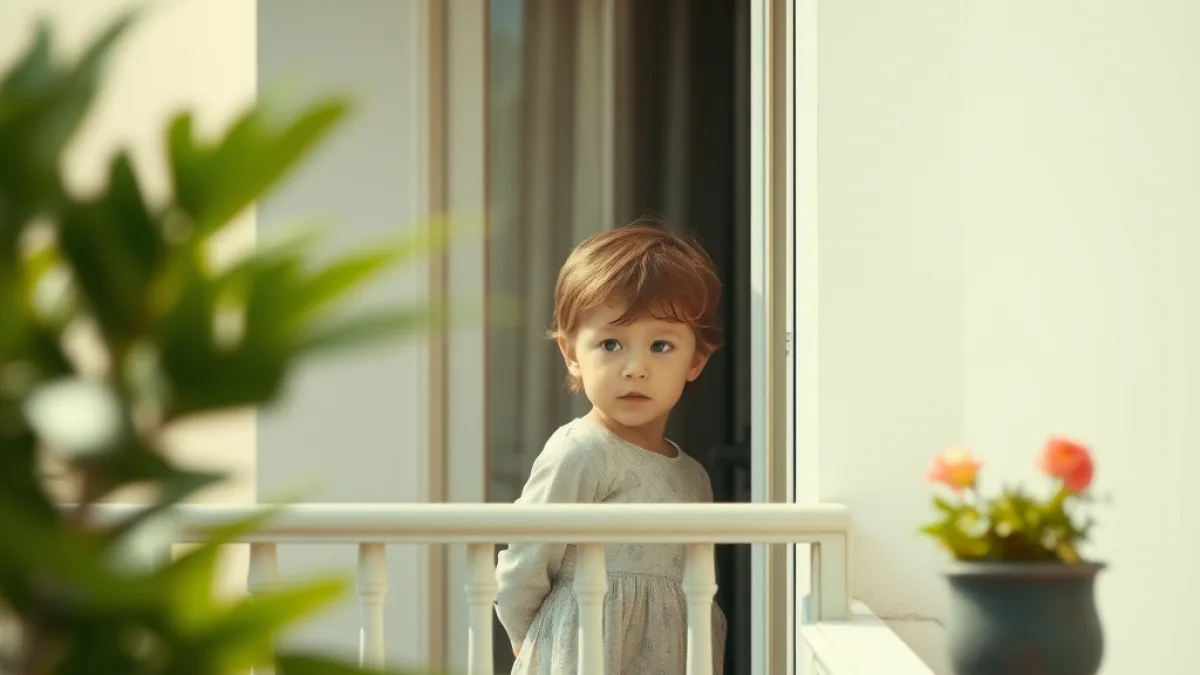 The Secret Child Hidden Behind Our Luxury Estate Balcony