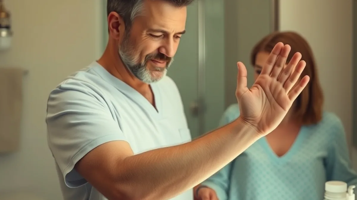 He Found His Wife Burning His Daughter's Arm In The Bathroom - Viral Story