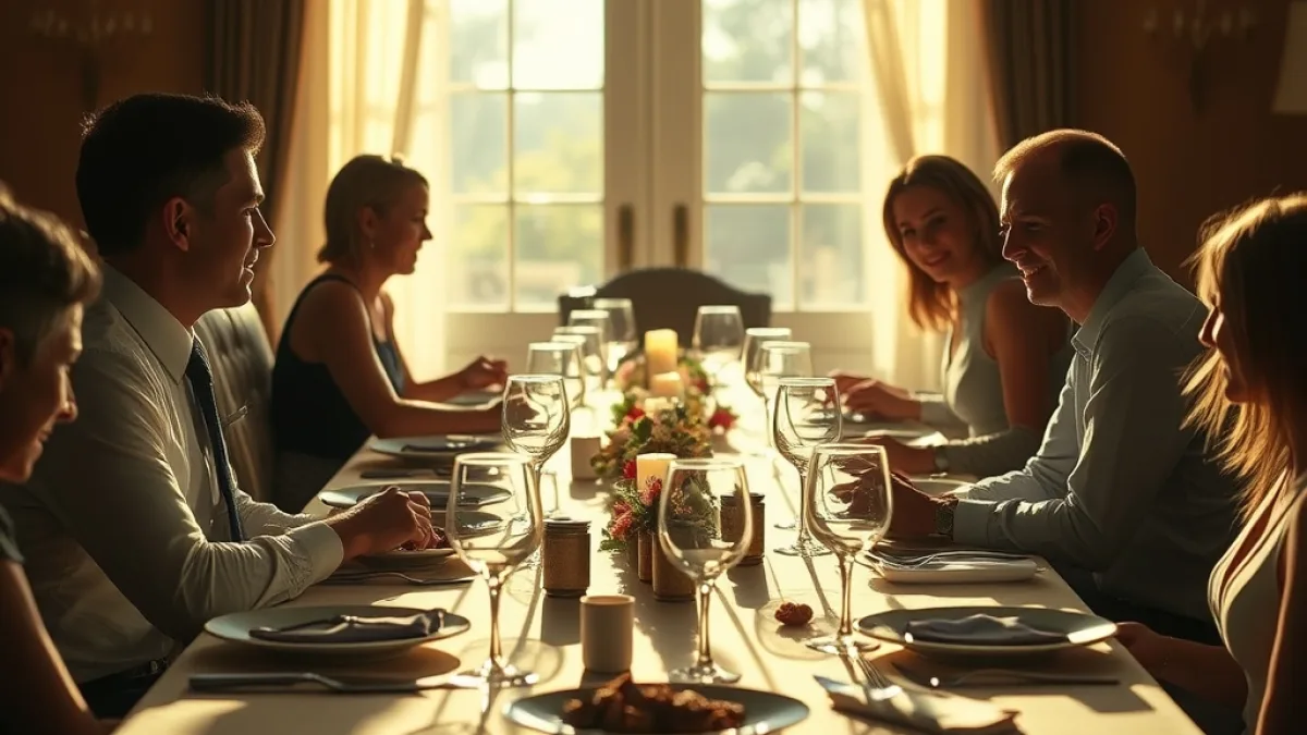 The Secret Custody Demand Presented at the Rehearsal Dinner Table - Viral Story