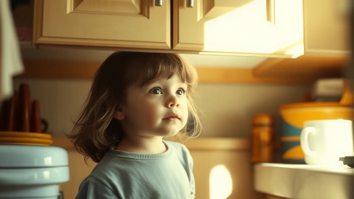Why Was A Little Girl Hiding Under My Cabinet