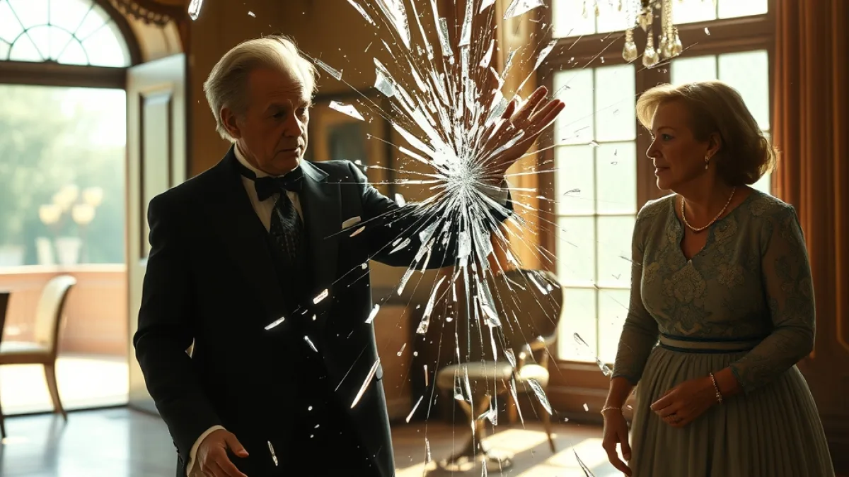 He Shattered The Ballroom Glass Before The Mother Took Down The Heir