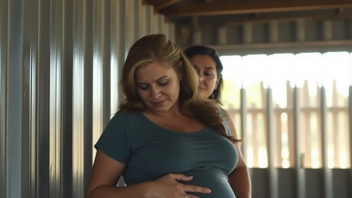 The Stepmother Locked My Pregnant Wife In The Metal Shed