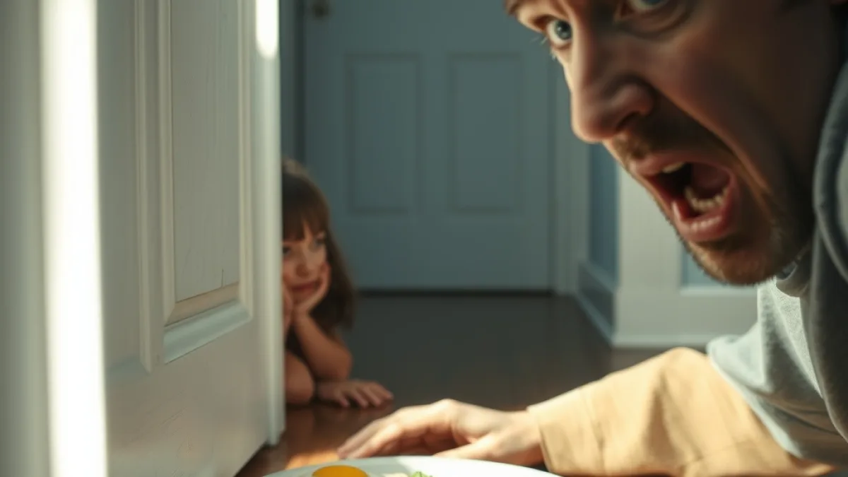 A Father Finds a Hidden Room Behind His Hallway Wall