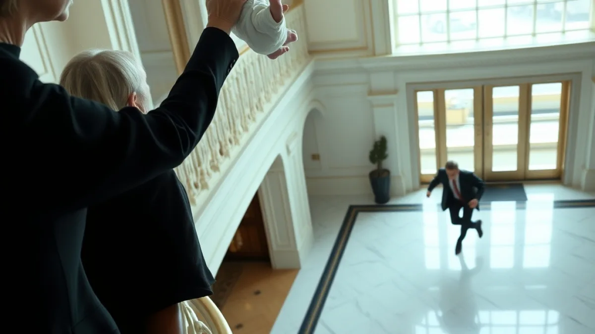 The Rich Stepmother Dropped A Fake Baby From The Balcony